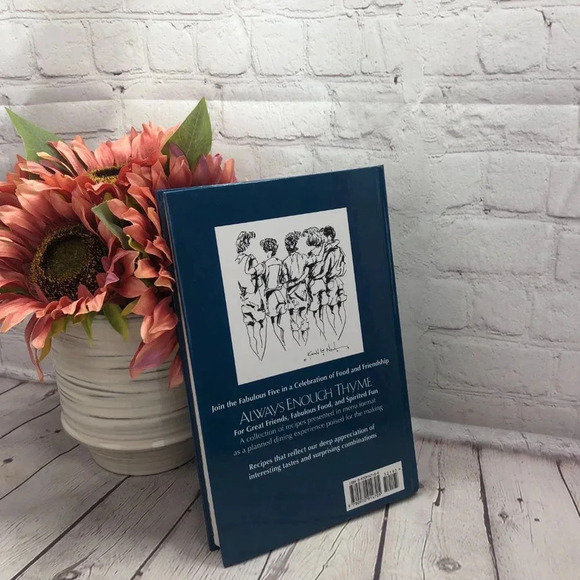 Autographed ALWAYS ENOUGH THYME cookbook 2003 - Picture 3 of 9